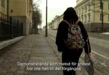 Plakat eller online-protest?