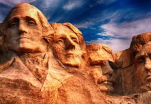 Biden intresserad av plats i Vita huset Mount Rushmore. Bild: Pixabay