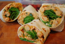 Recept: veganska kikärtswraps Testa på vårt recept för kikärtswraps!