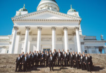 Akademiska sångföreningen sjunger in våren trots undantagstillstånd Akademiska sångföreningen har en lång tradition av att sjunga in våren. Bild: Dan Gustafsson