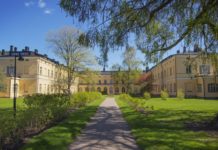 Historiska sjukhusbyggnaderna i Lappviken. Bild: Melissa Aalto