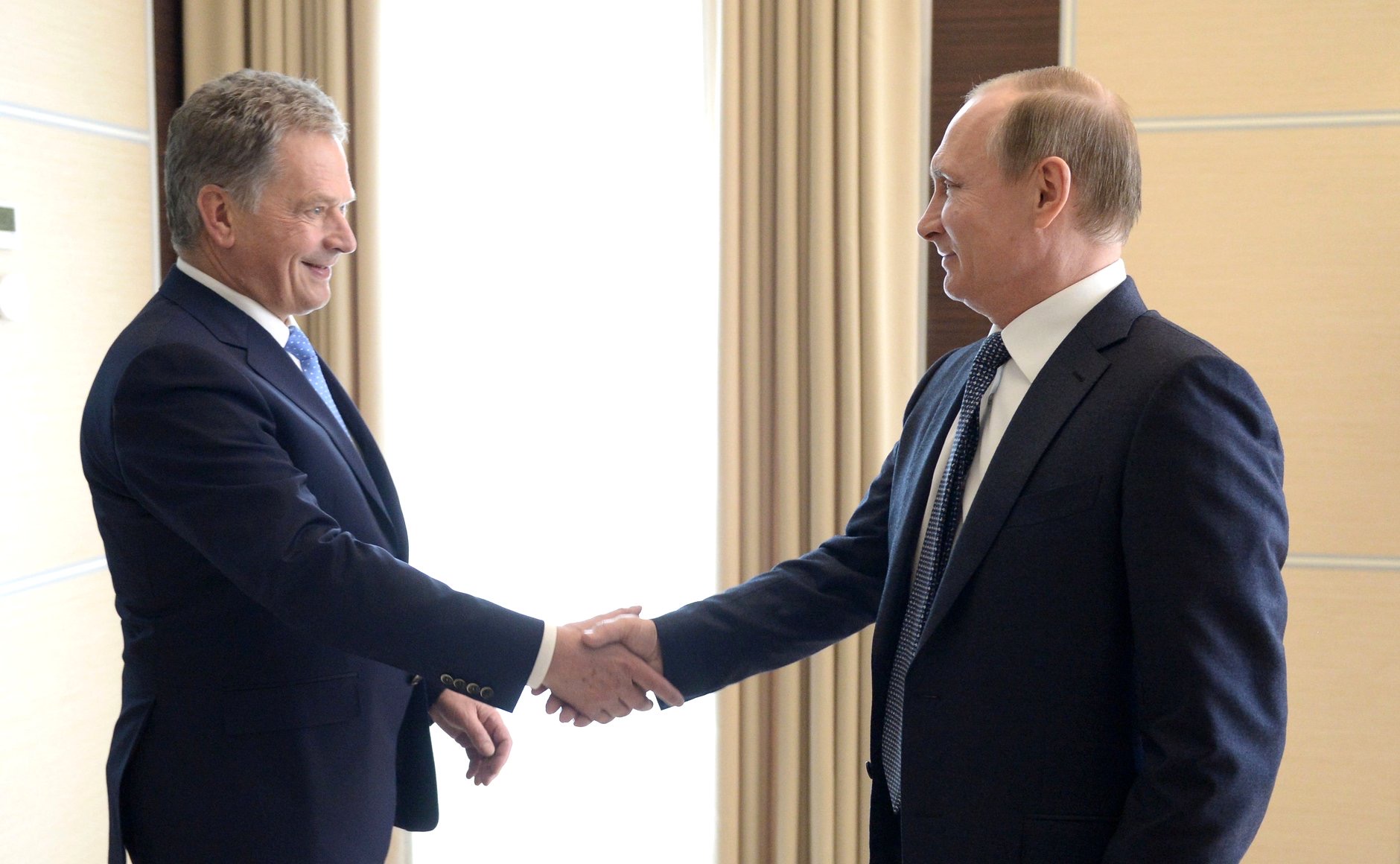 Finlands president Niinistö & Rysslands president Putin