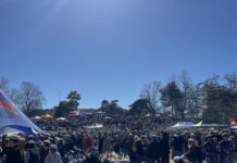 Valborg firades relativt lugnt trots berusade människor och trafikstörningar